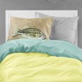 thumbnail image 2 of Small Mouth Bass Fabric Standard Pillowcase, 2 of 2