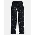 thumbnail image 6 of Women's Halloween Fall Hacci Knit Sleep Pants, Mid Rise Lounge Pants with Drawstring Elastic Waist and Pockets, Soft Casual Pajama Trousers with Seasonal Print, Sizes XS-3X, 6 of 6