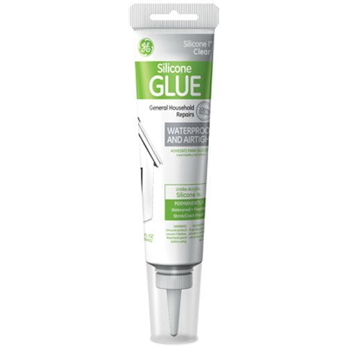 Ge GE280 2.8 oz Rubber Sealant, Clear