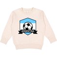 thumbnail image 2 of Inktastic Soccer Argentina Flag Banner Toddler Sweatshirt, 2 of 4