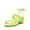 Green, variant on Schutz Zarda Green Fresh Braided Straps Ankle Straps Open Toe Block Heel Sandals (5.5, Green Fresh)