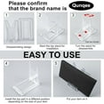 thumbnail image 5 of Zgui 6 Packs Adjustable Purse Display Stand Clear Acrylic Handbag Stand Holder for Wallet Purses Handbag Bag Jewelry Display Organizer for Party Weddings Home Decoration Birthdays A418, 5 of 6
