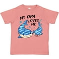 thumbnail image 3 of Inktastic My Opa Loves Me Whale Shark Boys or Girls Toddler T-Shirt, 3 of 5