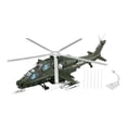 thumbnail image 2 of Helicóptero de juguete modelo ABS 1:52 de aleación de zinc con funciones interactivas, avión para Verde, 2 of 8