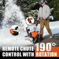 thumbnail image 5 of NOVUS Single Stage Gas Snow Blower 18" with 190° Remote Chute Control, Lightweight Design, 5 of 13