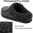 thumbnail image 4 of Men's Nealon Moccasin Clog Slipper, Slip on Indoor/Outdoor House Shoes, 4 of 11