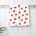 thumbnail image 5 of KLL Hand Drawn Watermelon Ultra Absorbent & Soft Hand Towels for Bath, Hand, Face, Gym and Spa-27.5x16in, 5 of 7