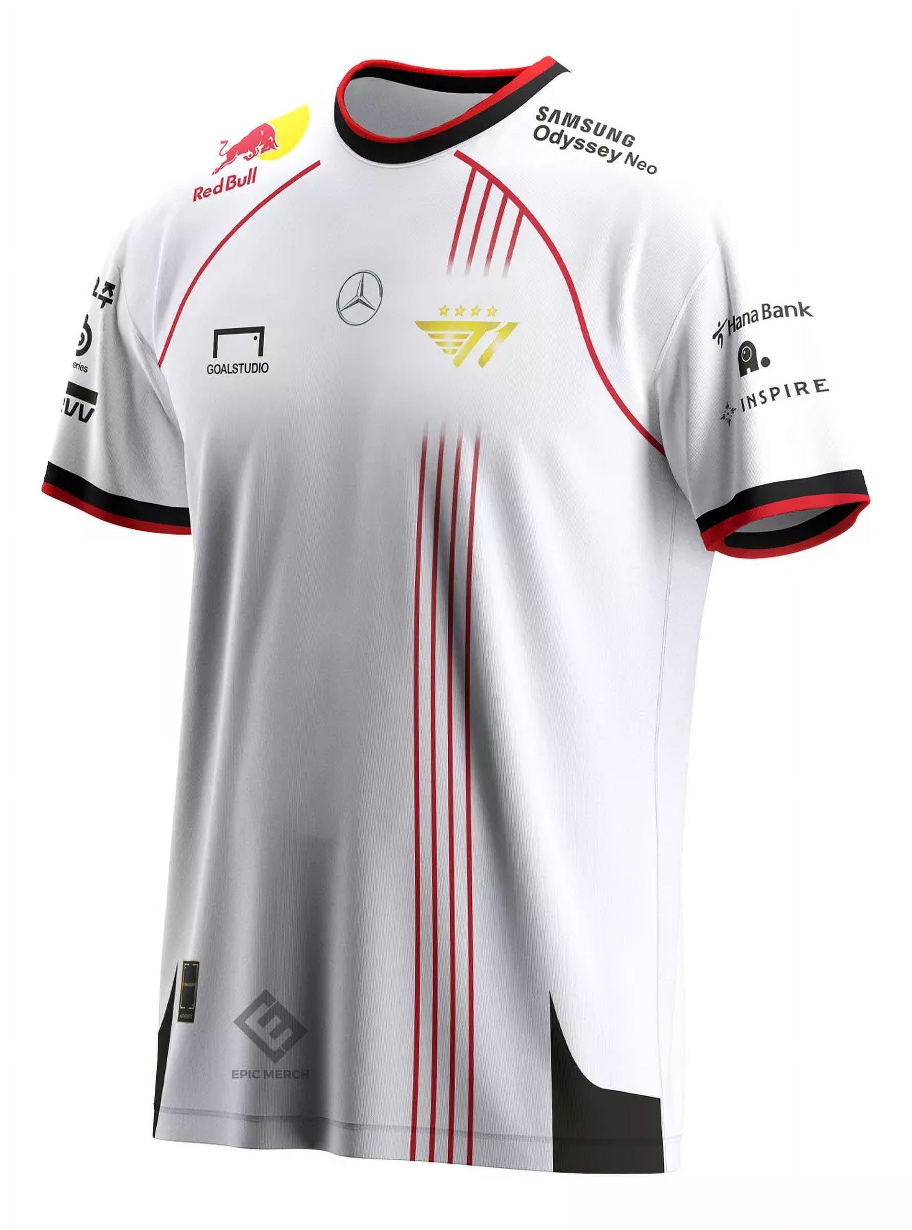 Jersey T1 Esports 2024 Worlds, Skt Faker Lol, Epic Merch | Walmart