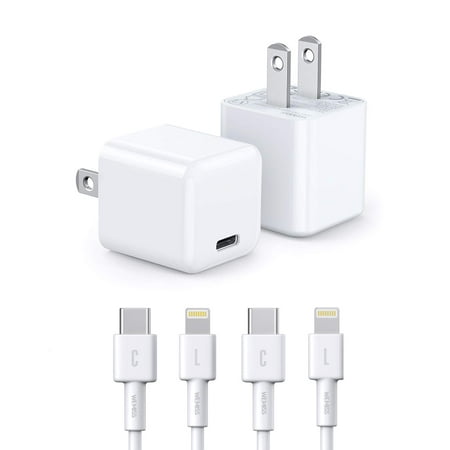 

Wall Charger Mini 20W Fast Charging Durable Power Adapter White