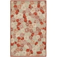 thumbnail image 3 of SAFAVIEH Martha Stewart Poppy Field Floral Area Rug, Cayenne Red, 4' x 6', 3 of 6
