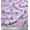 Light Violet, variant on Soimoi Cotton Cambric Fabric Floral & Frog Cartoon Printed Craft Fabric by The Yard 42 Inch Wide