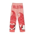 thumbnail image 3 of Lsque Gnomes Hold The Letters LOVE Print Men's Pajama Pants, Lounge Pant - Comfortable Home Wear,Elastic Waistband, Stylish Design-XX-Large, 3 of 9