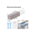 thumbnail image 2 of Limpieza Inodoro De Baño Cepillo Piedra Pómez+ Guantes 6 Pcs gris/blanco, 2 of 4