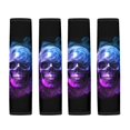thumbnail image 5 of Chririnla Smoke Skull Auto Seatbelt Covers Heat Insulation Durable Car Seat Belt Pads, Soft Magic Tape Installation Compatible with SUV Van Cars, 5 of 7