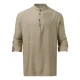 thumbnail image 5 of Camisa Social De Manga Larga For Hombre De Talla Grande, 5 of 6