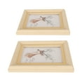 thumbnail image 4 of Cadre Photo, 4x6in 2 Pcs Cadre Photo Mural Antique Léger pour Décoration Intérieure, 4 of 8