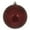 Burgundy, variant on Vickerman 4" Christmas Ornament Ball, Emerald Shiny Mercury Finish, Shatterproof Plastic, Holiday Christmas Tree Decoration, 6 Pack