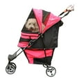 thumbnail image 2 of Gen7Pets Regal Pet Stroller, for Dogs, Raspberry Sorbet, 2 of 10