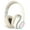 White, variant on YiBai Bluetooth 5.0 Subwoofer Head-Mounted Foldable Headphones - Built-in Mic Wireless Call Folding Stereo Noise Cancellation Over Ear Soft Earmuffs Headset (White)