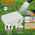 thumbnail image 3 of VEVOR Outdoor Electrical Junction Box, 16.93 x 12.99 x 7.09 in, ABS Plastic Electrical Enclosure Box with Hinged Cover Stainless Steel Latch, IP67 Dustproof Waterproof, 3 of 9