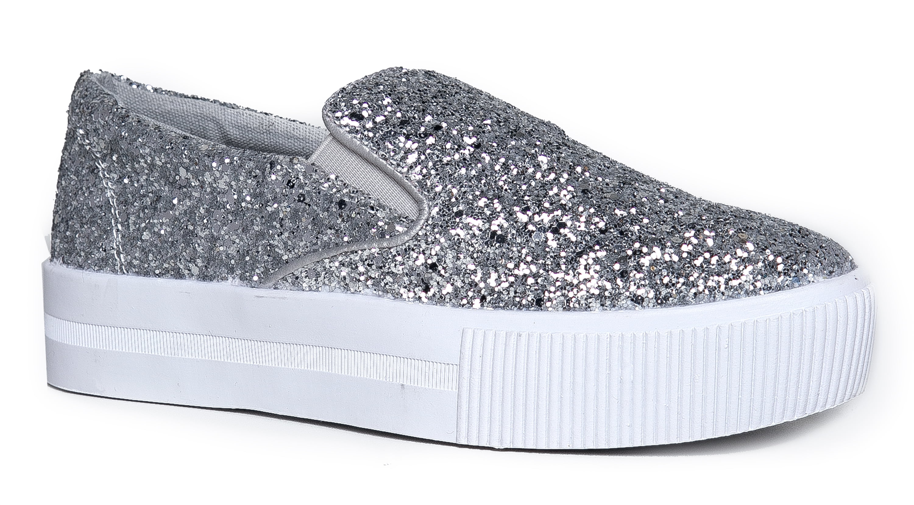platform sequin shoes