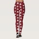 thumbnail image 4 of Gibobby Leggings deportivos mujer Pantalones estampados navideños personalizados para mujer, mallas navideñas de muñeco de nieve para fiesta de Papá(Vino,M), 4 of 5