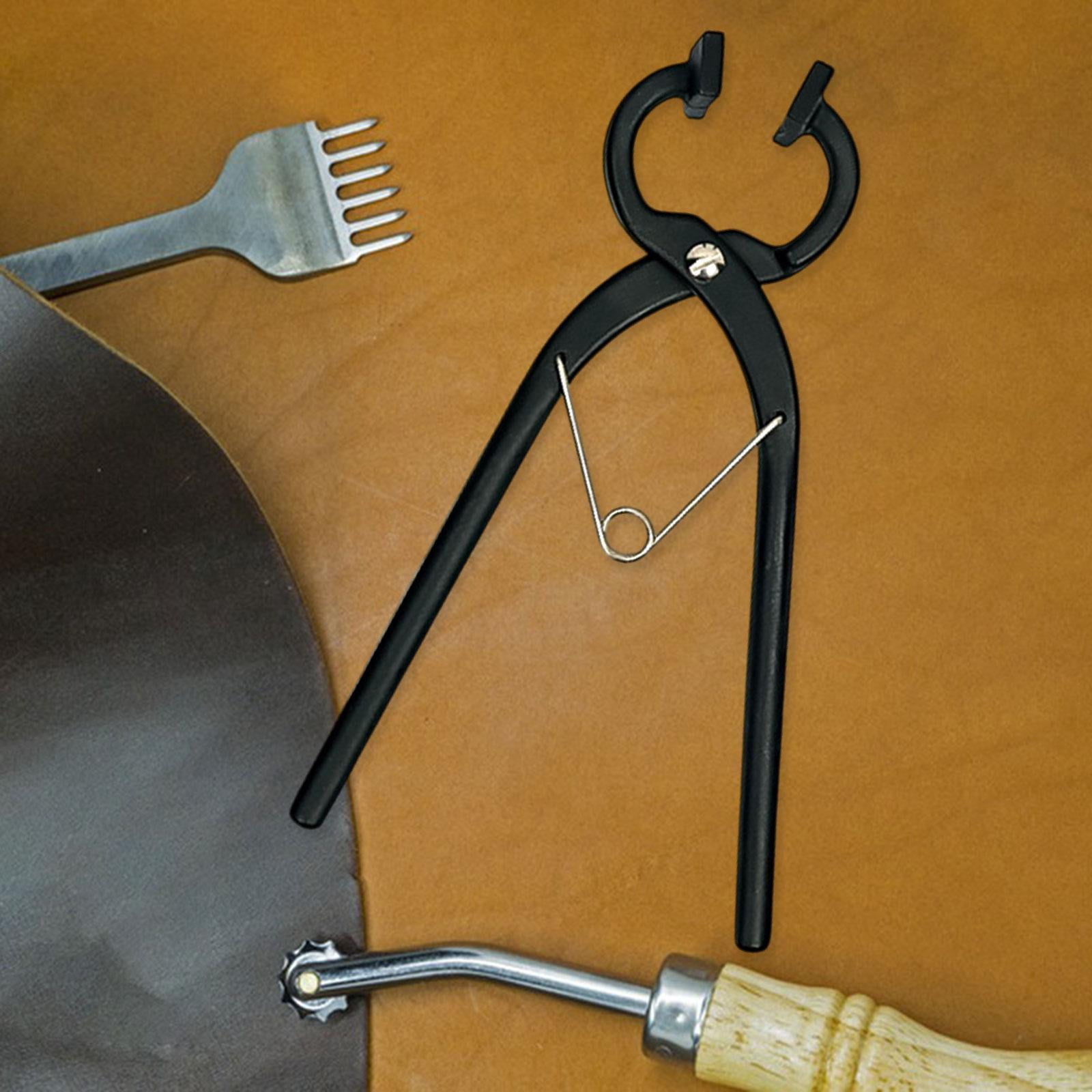 balikha Pliers Flat Pliers Labor Saving Edge Adjustment Flattening Pliers Leather Edge Pliers for Backpack Belt Handbag