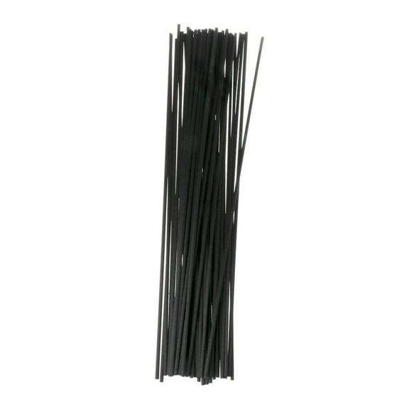 Necvior 50pcs Oil Diffuser Replacement Rattan Reed Sticks Black/White Optional
