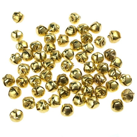 - Mini Metal Jingle Bells, Gold, 3/8-Inch, 60-Piece