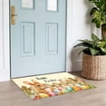 thumbnail image 4 of Easter Bunny Patterned Floor Mat Quick Dry Bath Mat Absorbent Bath Mat Farmhouse Decor Rugs Hallway Rug Classic Decoration Rug Kitchen Absorbent Rug 23.62x15.75 Inch (1Pcs), 4 of 7
