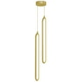 thumbnail image 2 of AFX  Sienna 24'' 2-Light LED Pendant Painted Nickel, 2 of 4