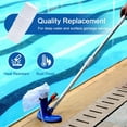 thumbnail image 4 of czcpp-Pool Pole Grip Handle Replacement R22054, 1-1/8-Inch White Vinyl Hand Grip, Telescopic Pole Hand Grip Replacement Pool and Spa Poles, 2 Pcs, 4 of 4