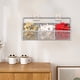 thumbnail image 4 of Organizador de cesta colgante de cocina montado en la pared | Especiero multifunción | Estante de cocina sin instalación de perforación | Bastidor de almacenamiento de ABS | 36x15x8cm | Blanco |, 4 of 6