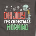 thumbnail image 3 of SpongeBob SquarePants - Oh Joy It's Christmas Morning Squidward - Men's Short Sleeve Graphic T-Shirt, 3 of 6