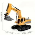 thumbnail image 2 of KEINXS Youngsters‘ Ultimate 6-Channel Remote Control Excavator Toy with Alloy Bucket - Realistic Sounds  Rechargeable Lithium Battery - Perfect for Birthday  Halloween  Thanksgiving & Chr, 2 of 7