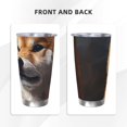 thumbnail image 3 of Salouo Regal Shiba Inu Print 20oz Tumbler with Lid,Stainless Steel Vacuum Insulated Tumbler Durable Insulated Coffee Mug Thermal Cup with Splash Proof Sliding Lid-Without Straw, 3 of 8