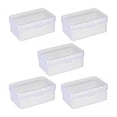 thumbnail image 1 of Cajas de almacenamiento transparentes,Cajas de almacenamiento transparentes para artículos pequeños,Cajas de contenedores para cuentas,suministros para joyería y manualidades,Caja, 1 of 8
