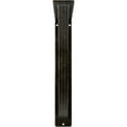thumbnail image 3 of Ekena Millwork 2"W x 10"D x 12"H Miller Wrought Iron Bracket, (Triple center brace), Antiqued Warm Silver, 3 of 9