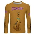 thumbnail image 2 of Scooby Doo Dog Men's Long Sleeve T Shirt 3D Printed Fashion Tee Shirts Top Soft Comfortable Daily Shirt, 2 of 6