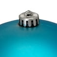 thumbnail image 3 of Northlight Matte Shatterproof Commercial Christmas Ball Ornament - 8" (200mm) - Turquoise Blue, 3 of 3