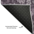 thumbnail image 6 of Dalyn Rugs Premium Machine Washable Mayfield AMF680 Plum 1'8" x 2'6" Rug, 6 of 6