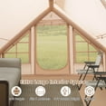 thumbnail image 4 of Costway Inflatable Camping Tent 4-6 People Waterproof Blow-up Air Tent with Porch, Pump, 4 of 11