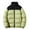 Green, variant on Wancir Hoodless Puffer Jacket Men Light Padded Zip Down Jacket Winter Warm Bubble Coat Packable Quilted Jackets