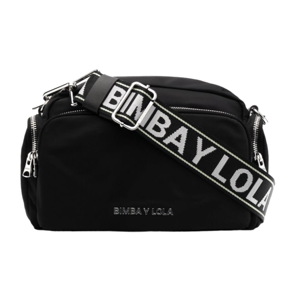 Bolsa Mediana Bimba y Lola color negro Bimba y Lola BYLBLACKHARNESS Bodega Aurrera en linea