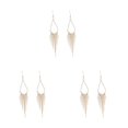 thumbnail image 3 of Guardurnaity 1 par de pendientes colgantes ahuecados en forma de gota de agua, accesorios de joyería, decoraciones clásicas de moda para mujer, Type1 NO1, 3 of 6