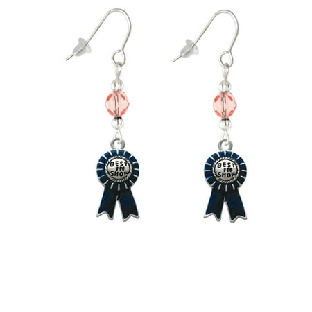Best in Show Blue Ribbon Pink Bead French (Best In Show Ribbon Wow)