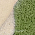 thumbnail image 5 of PureCasa Washable Flock Non-Slip Bath Mat for Bathroom Toilet, Household Water Absorbent Floor Mats for Entrance Bedroom, Home Decor Quick Dry Door Mat, 16"x20", 1 Pack, Green, Rectangle, 5 of 7