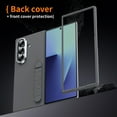 thumbnail image 5 of ELEHOLD Case for Samsung Galaxy Z Fold 7, Shockproof Phone Case with Built-in Stand and Screen Protector,Dark Gray, 5 of 8