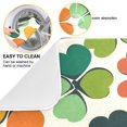 thumbnail image 3 of Yayeee Dish Drying Mat for Kitchen Counter Ultra Absorbent Easy Clean Pad 24x18", White Clover Pattern, 3 of 7
