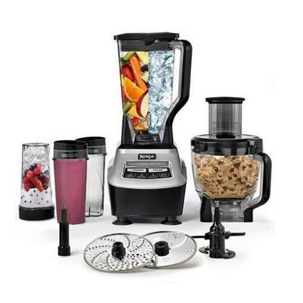 Ninja BL773CO Mega Kitchen System 1500 Food Processor Blender Walmart